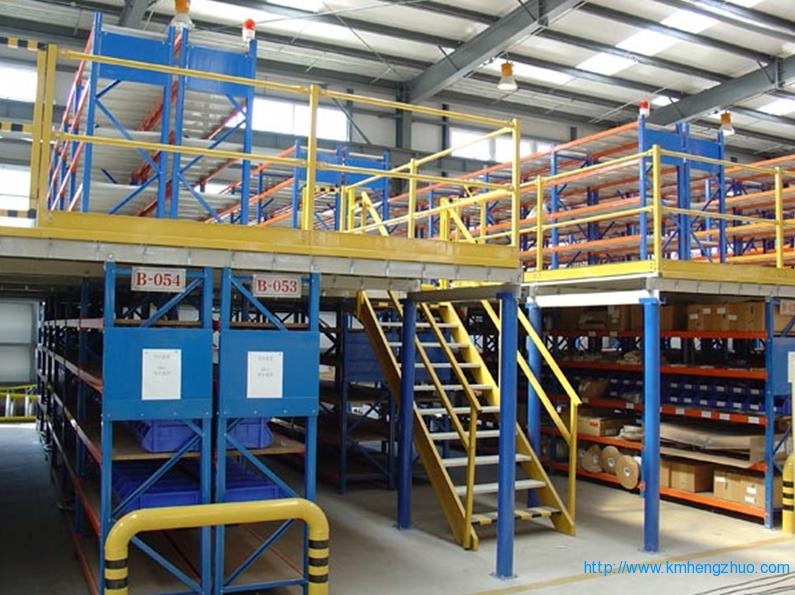 HZ-688型閣樓式貨架應用案例