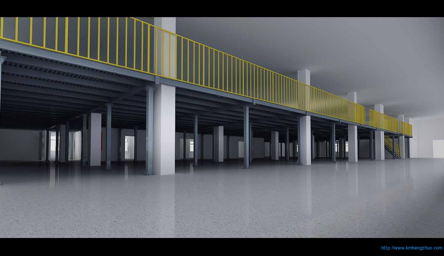 HZ-688型閣樓式貨架應用案例